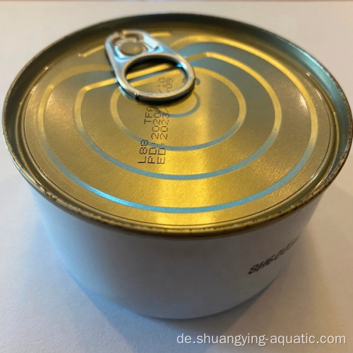 Leichter Chunk solide Thunfisch -Dose Albacore Skipjack